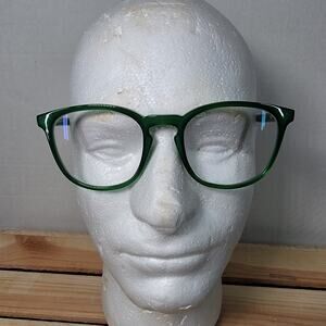 Eye Buy Direct Eyeglasses Green Plastic Frames Persea 53/20 145
